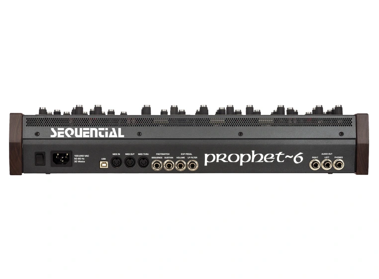 Sequential Prophet-6 Desktop 6-Voice Polyphonic Analog Synthesizer 